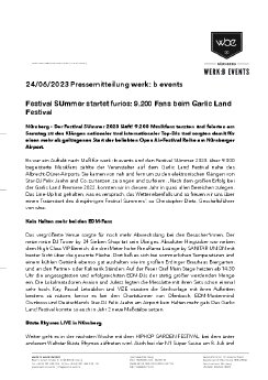 Pressemitteilung wbe - Festival SUmmer startet furios 9.200 Fans beim Garlic Land Festival.pdf