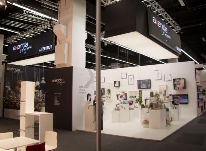 Neues Konzept für axentia-Messestand auf der Ambiente 2018 – Testrut konzentriert sich aufs Wesentliche