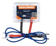 Lescars Kfz-Batterie-Wächter mit Standort-Suche, Bluetooth, App, 12V, IPX7