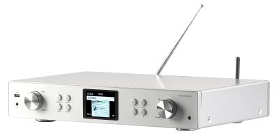 VR-Radio Digitaler WLAN-HiFi-Tuner IRS-711.HiFi mit Internetradio, DAB+, UKW, MP3, Alu-Optik
