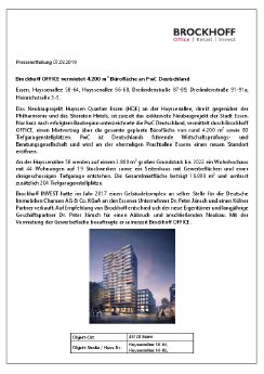Presseinformation_07.02.2019_OFFICE - Essen, Huyssenallee 58_Huyssen Quartier.pdf