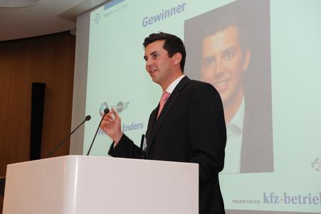 Peter Enders, Gewinner des Junior Award 2011