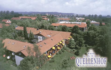 Traumhaft gelegen, das Vier-Sterne Wellness-Hotel Quellenhof in Bad Birnbach