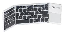 GeneralKeys Faltbare Bluetooth-Tastatur mit Touchpad für Android, iOS und Windows