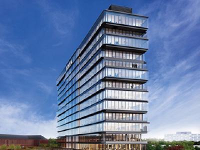 Das HORIZON-Gebäude in Düsseldorf (Foto: L'Oréal)