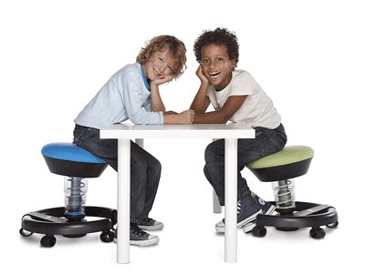 Schülersitz der neuesten Generation der 3D-bewegliche Aktiv-Sitz swoppster.gif