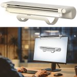 Sichler Haushaltsgeräte  2in1-USB-LED-Leuchte mit Ventilator, für Laptop-Bildschirm