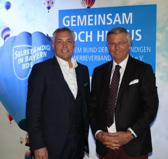 DG-Vorstand Josef Bader und Wolfgang Bosbach