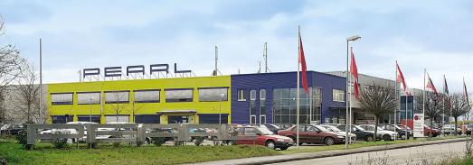 PEARL Gebäude Frontansicht