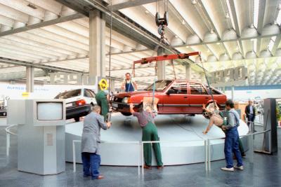 1981 Opel Ascona Exhibition IAA Frankfurt