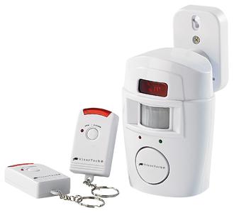 VisorTech Hausalarm mit PIR-Bewegungsmelder und 2 Fernbedienungen