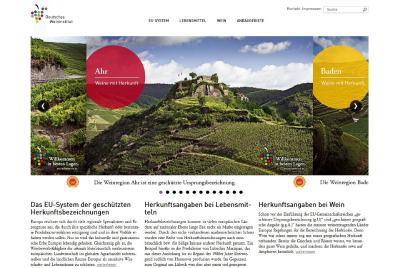 Bundesweite Kampagne "Weine mit Herkunft" gestartet