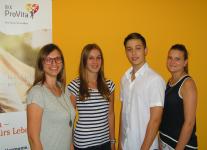 Die Auszubildenden der BKK ProVita mit ihren Betreuern