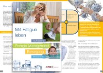 Broschüre Titel Innen Mit Fatigue leben