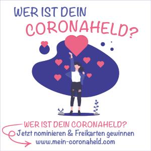 Mein Coronaheld - Freikarten zu gewinnen