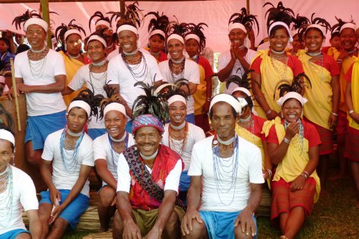 Meghalaya - Wangala Festival in den West Garo Hills 300.jpg