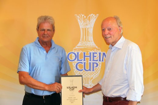 Pressefoto_Solheim Cup 2015_Dietmar Hopp und Dr. Wolfgang Weikert besiegeln die Partnerscha.JPG