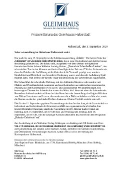 2019-09-03 Scherz-Ausstellung endet, Pressemitteilung des Gleimhauses Halberstadt.pdf