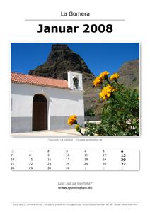 Kostenloser Fotokalender Insel La Gomera 08 Ferienlive De Pressemitteilung Lifepr