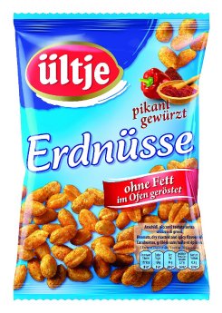 ültje Erdnüsse pikant gewürzt Beutel_Neue Verpackung 2011.JPG