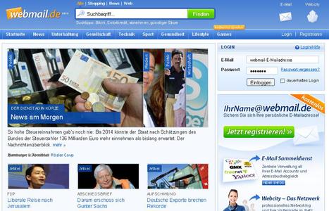 Screenshot webmail.de