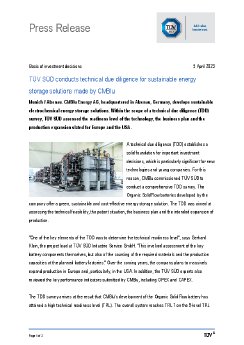 TUEV_SUED_conducts_technical_due_diligence_for_CMBlu.pdf