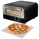Cucina di Modena Elektrischer Pizzaofen mit Pizzastein, bis 400 °C, 1.700 Watt, Timer
