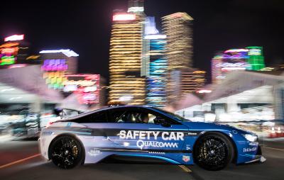 Formel E, Qualcomm BMW i8 Safety Car, Hongkong