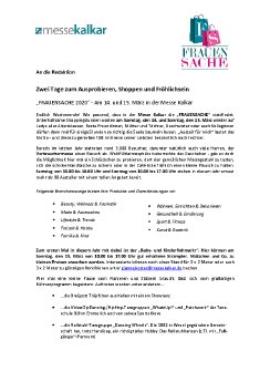 PM Frauensache 2020 - Messe Kalkar 14. und 15. März.pdf