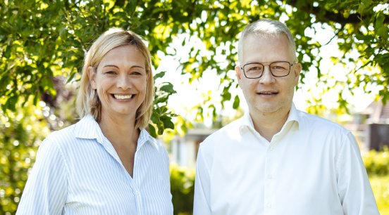 Tanja Löwenstein und Philipp Matthiass übernehmen die Führung der Wicker-Kliniken.jpg