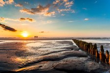 Sonnenuntergang im Watt - Janis Meyer, TourismusMarketing Niedersachsen GmbH