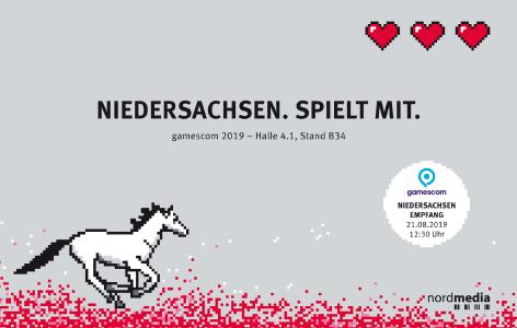 nordmedia Niedersachsen.Spielt mit gamescom2019