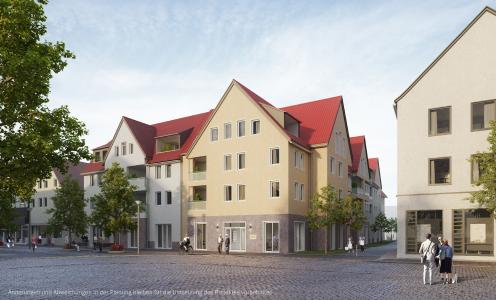 Visualisierung des Bauvorhabens in der Klosterstraße in Rinteln