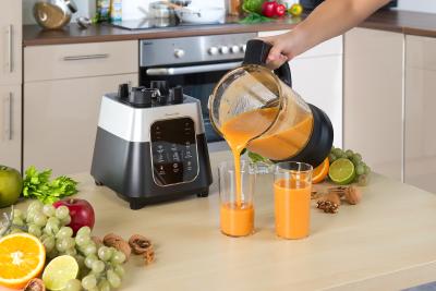 Rosenstein und Soehne Profi-Standmixer BR-1850.w mit Waerme-Funktion