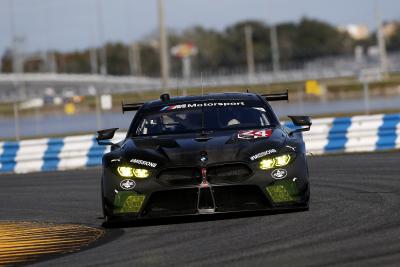 BMW M8 GTE, offizielle IMSA Testfahrten, Daytona