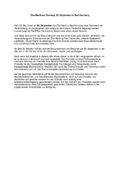 23.08.2021 - Öko-Markt 2021 Pressemitteilung - Pressemitteilung - .pdf