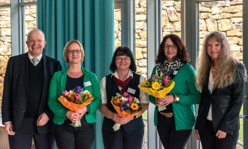 V.l.: Christian Lohmann, Mandy Fichtler, Carola Strebe, Steffi Götz, Marion Schneider | Foto: © Toskanaworld