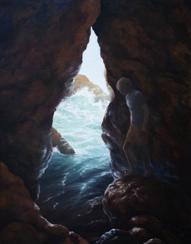 Janna Schnoor_Hideaway, O╠êl auf Leinwand, 140x110 cm 2022.jpeg