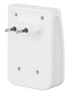 newgen medicals 2in1-Ionisator-Luftreiniger & Nachtlicht LR-20, Fernbedienung, Timer, 20 m²
