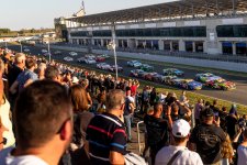 spannende Startphasen bei den Rennen der EuroNASCAR
