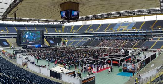 Pressefoto ESL One Frankfurt 2014 (1) (Quelle: Commerzbank-Arena)
