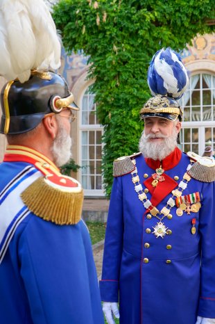 Mirko Keß als Prinzregenten Luitpold von Bayern beim  Rakoczy-Fest 2025 (c) Bayer. Staatsbad Bad.jpg