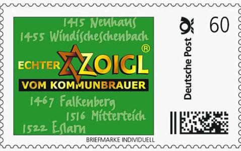 Den Hochburgen des Zoigl-Biers in der Oberpfalz gewidmet: In Neuhaus, Windischeschenbach, Falkenberg, Mitterteich und Eslarn wird bis heute die Tradition des Zoigl-Biers – der Hausbrauerei mit Ausschank im eigenen Wohnzimmer gepflegt. Der Zoigl-Stern vor dem Haus ist eine Einladung: Hängt er vor dem Haus, ist jeder Bierliebhaber willkommener Gast. Foto: obx-news/Deutsche Post