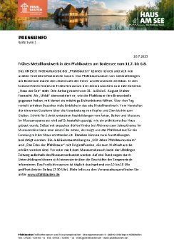 Frühes Metallhandwerk in den Pfahlbauten 31.Juli bis 6.August.pdf