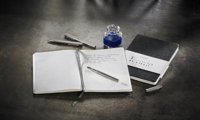 Edle Papeterie Produkte mit Tradition: Hahnemühle FineNotes Notizbücher und Schreibgeräte