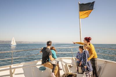 Konstanz Bodensee Schifffahrt BSB Ausflug Familie Deck - Herbst, Copyright MTK Dagmar Schwelle