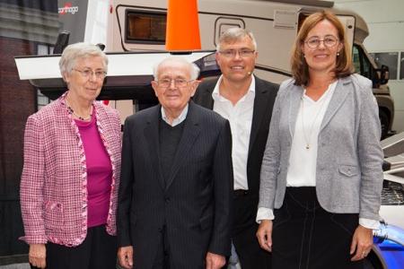Zwei Generationen, ein Ziel: Hildegard und Alois Moser hoben das Unternehmen vor 60 Jahren aus der Taufe, Bernhard und Susanne Moser steuern erfolgreich in die Zukunft