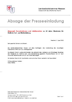 PM der Landesärztekammer_Absage PK_50 Jahre Akademie.pdf