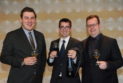 Sommelier Cup 2015 Florian Richter, Christian Connerth, Maximilian Wilm