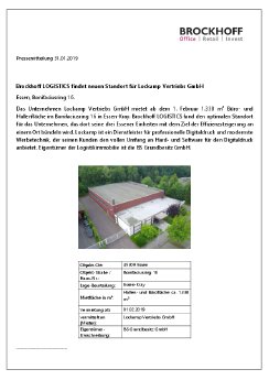 Presseinformation_31.01.2019_LOGISTICS - Essen, Bonifaciusring 16.pdf